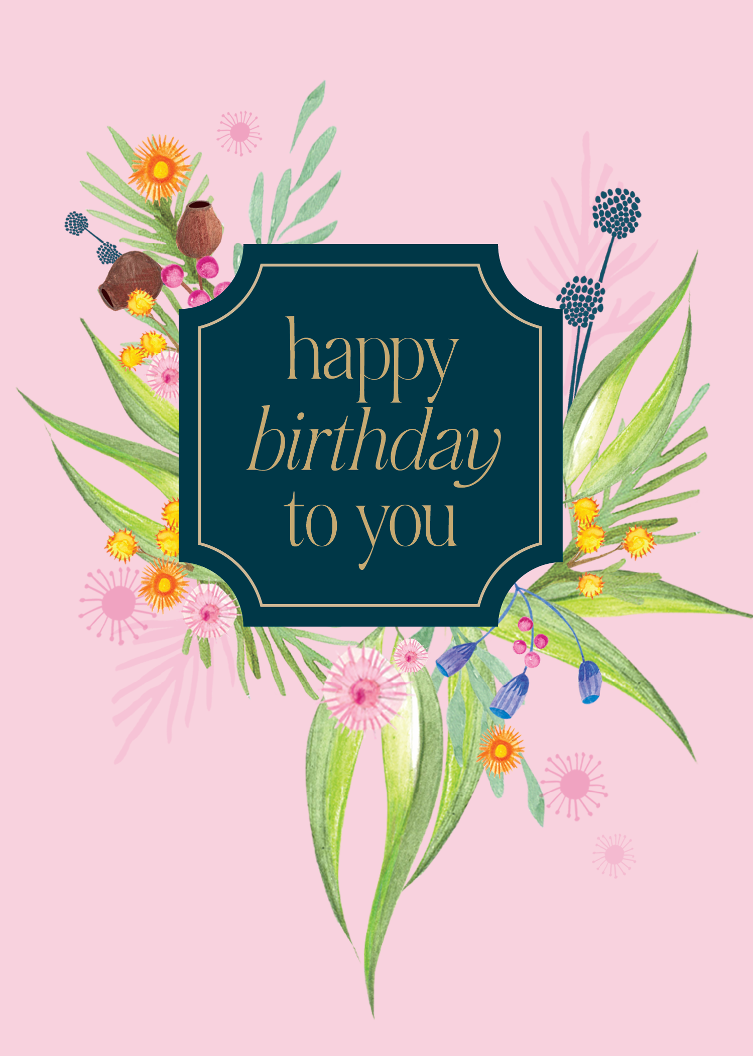 Greeting Card Gumtree Friends - Birthday Bloom